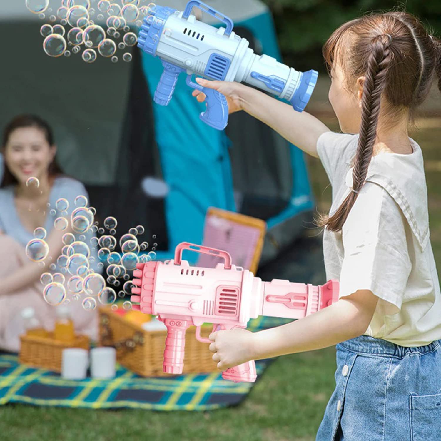 Bazooka Bubble Machine Gun (32 Holes) - Future Souk