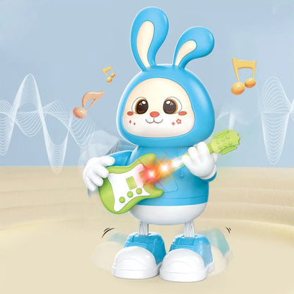 Lightning & Musical Cute Dancing Guitar Bunny - Future Souk