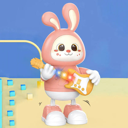 Lightning & Musical Cute Dancing Guitar Bunny - Future Souk