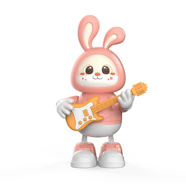 Lightning & Musical Cute Dancing Guitar Bunny - Future Souk