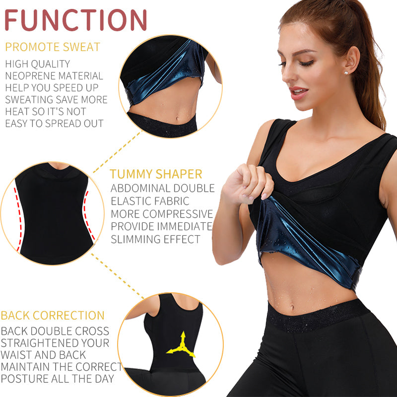 Body Sweat Shaper Vest - Future Souk