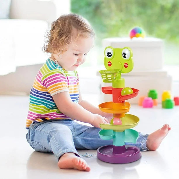 Fun & Learning Baby Ball Drop Tower Toy - Future Souk