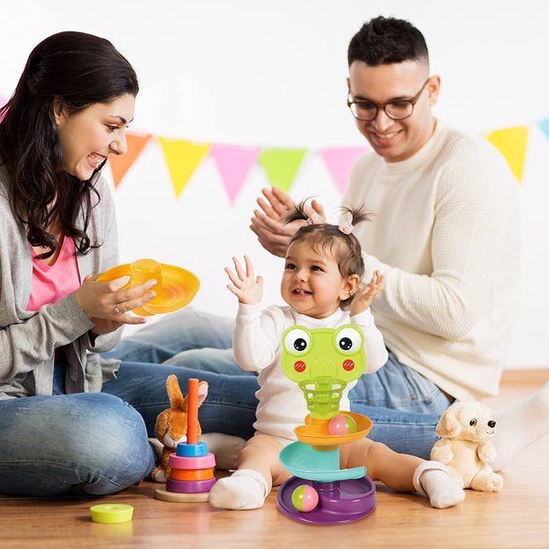 Fun & Learning Baby Ball Drop Tower Toy - Future Souk